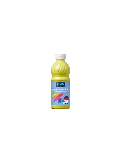Tempera festék Lefranc Redimix 500ml  281 Citromsárga