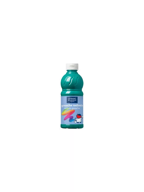 Tempera festék Lefranc Redimix 500ml  282 Emerald Green