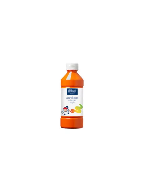 Akril festék Lefranc Education 500ml  527 Orange