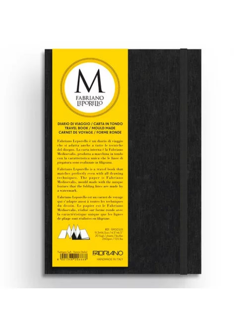 Fabriano leporelló vázlatfüzet 260g, 20 lap