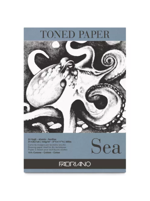 Fabriano színes papír A3 120g tengerkék vázlatfüzet