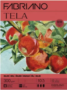 Pad with canvas Fabriano Tela 18x24cm
