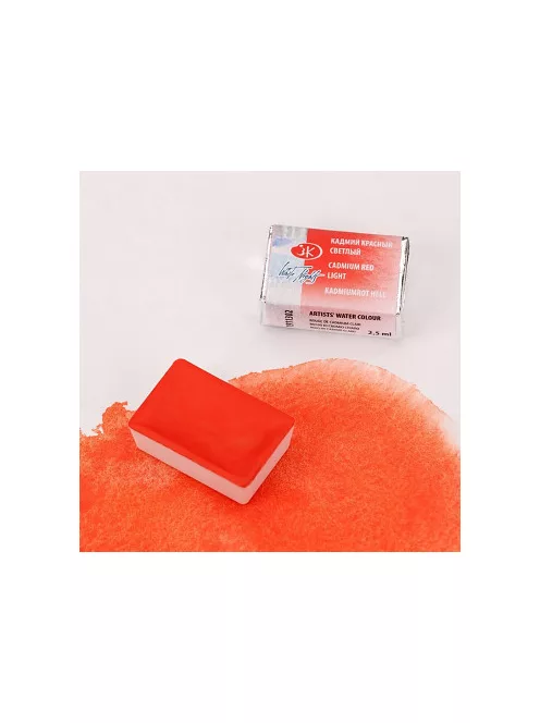 White nights akvarell 2.5ml – 302 cadmium red light