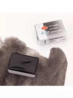 fehér nights watercolor 2.5ml – 801 lamp black