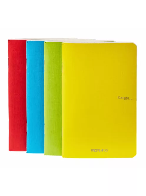 Vázlat tömb Fabriano Ecoqua A5 vonalas - Turchese