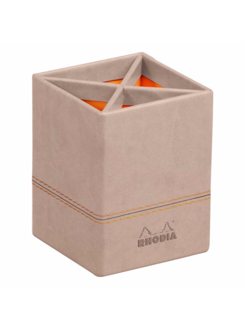 Rhodia írószertartó állvány 8x8x11cm – Rózsafüst