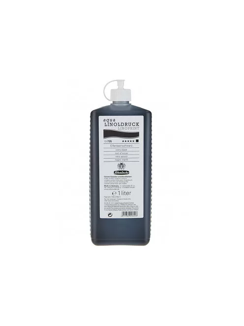Linóleum festék Schmincke 1000ml – 735 elefántcsont fekete