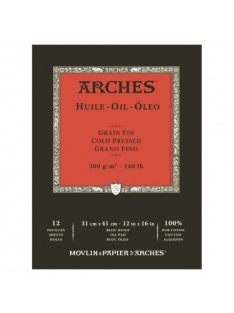  Arches hidegen sajtolt olajfestményhez való alátét, 31x41cm, 100% pamut