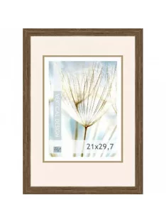 Wooden frame Quadro light brown - A4