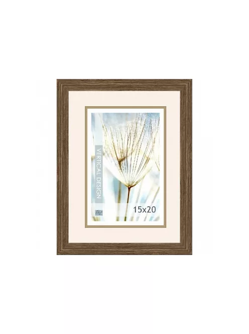 Wooden frame Quadro light brown – 15x20cm