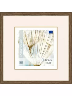 Wooden frame Quadro light brown – 30x30cm