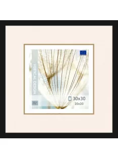 Wooden frame Quadro black – 30x30cm
