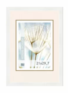 Wooden frame Quadro white - A4