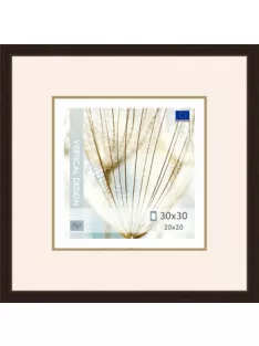Wooden frame Quadro dark brown – 30x30cm