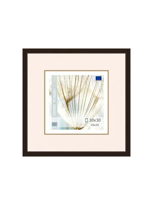 Wooden frame Quadro dark brown – 30x30cm