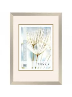 Wooden frame Quadro silver - A4