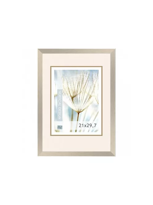 Wooden frame Quadro silver - A4