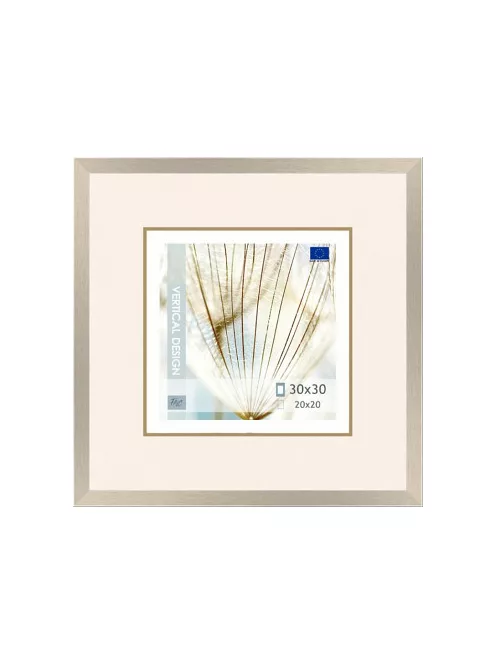 Wooden frame Quadro silver – 30x30cm