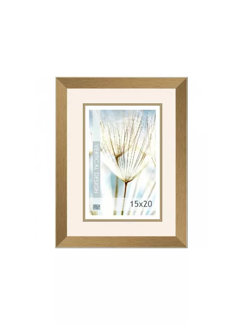 Wooden frame Quadro gold – 15x20cm