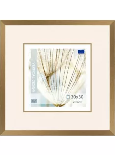 Wooden frame Quadro gold – 30x30cm