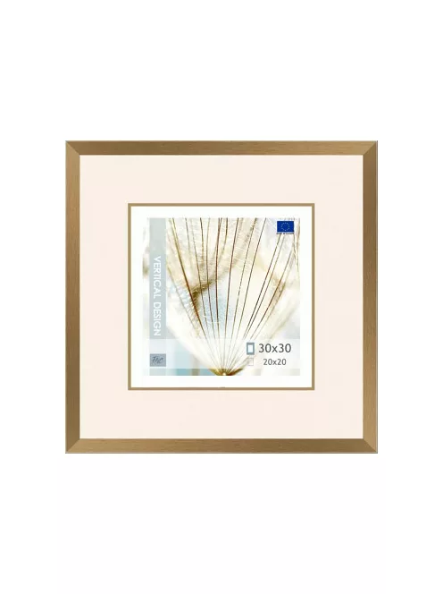Wooden frame Quadro gold – 30x30cm
