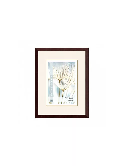 Avon dark brown wooden frame - 30x40cm