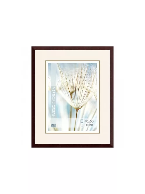 Avon dark brown wooden frame - 40x50cm