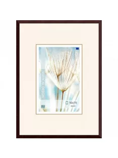 Avon dark brown wooden frame - 50x70cm