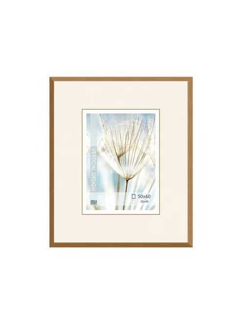 Brown wooden frame SW 08 - 50x60cm