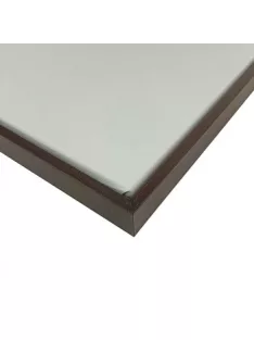 Float frame dark brown 24x30cm