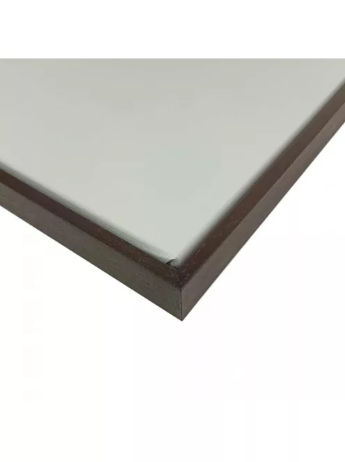 Levitas dark brown floater frame 50x50cm