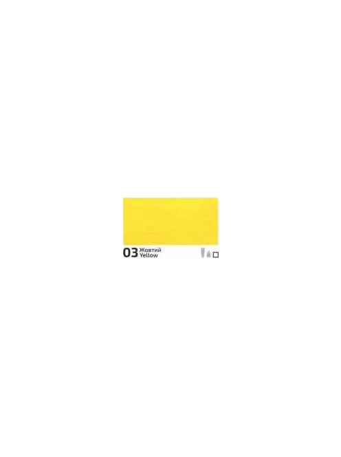 Akril paint Rosa Decor 20ml  03 Yellow