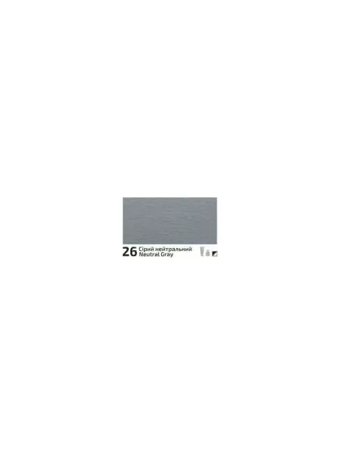 Akril paint Rosa Decor 20ml  26 Neutral gray