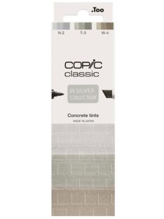 Copic Classic 3 db-os marker betonszínezőkkel