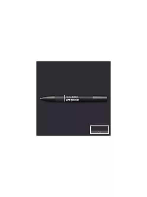 Kétoldalas marker WN Promarker - Black (Xb)
