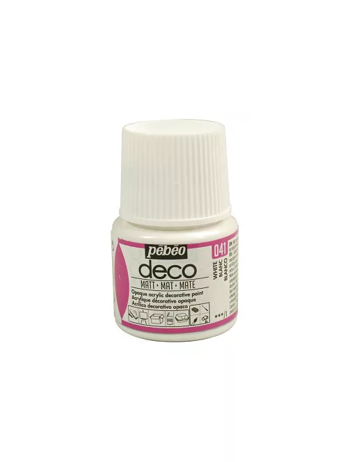 Szín Pébéo Deco 45ml  056 Matt Citromsárga