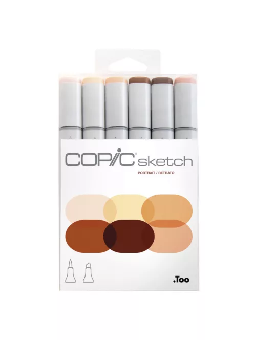 Copic Sketch szett 6 db Skin Tones