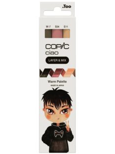 Copic Ciao 3 darabos meleg paletta szett