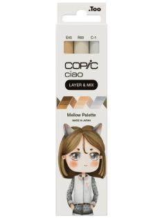 Copic Ciao 3 db-os Mellow Palettes készlet