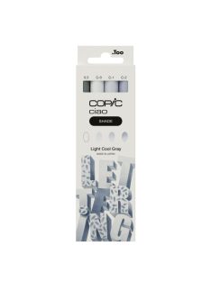 Copic Ciao 4 db-os szett, Világos/Hideg ernyő