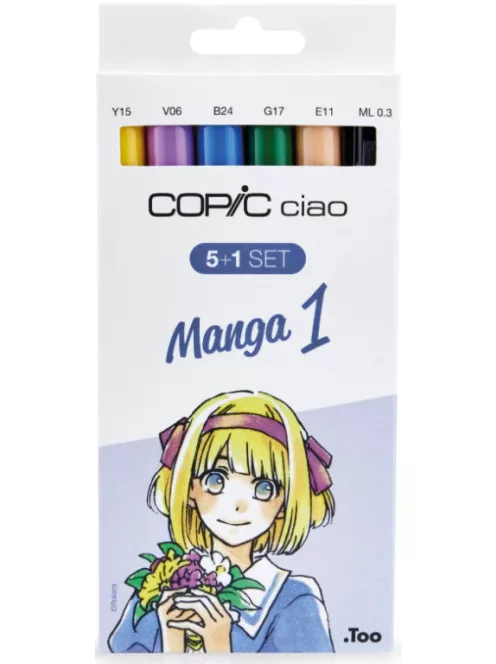 Copic Ciao készlet 5+1 Manga 1