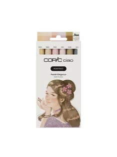 Copic Ciao set of 6 pcs Portrait, Pastel Elegance