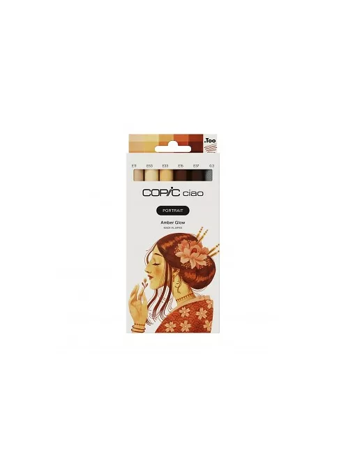 Copic Ciao set of 6 Portrait, Amber Glow