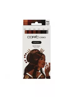 Copic Ciao set of 6 pcs Portrait, Earth Charm