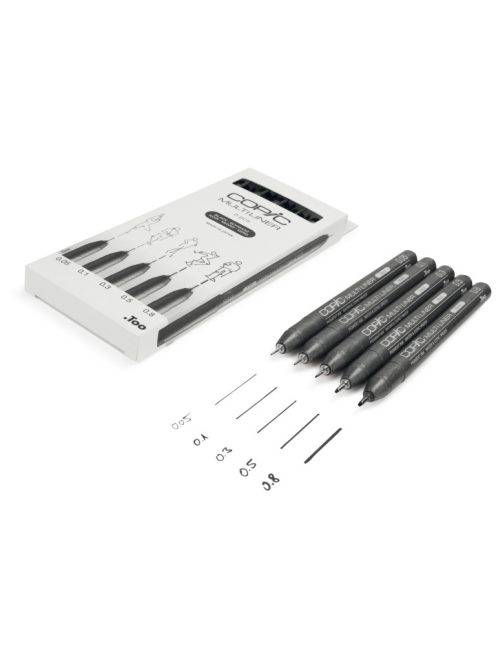 Liner készlet Copic Multiliner 5 db