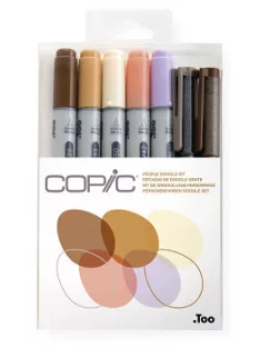 Copic Ciao set 5+2 People Doodle Kit