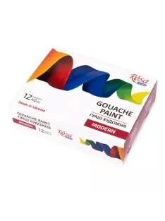 Gouache paint set Rosa 12x40ml