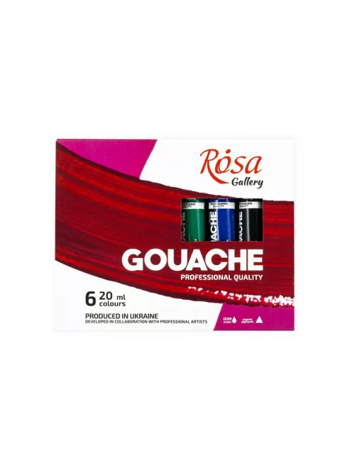 Rosa Gallery Gouache Colour Set 6x20ml