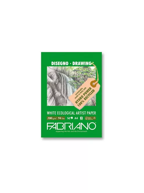 Vázlatfüzet Fabriano Eco Drawing 200g A4