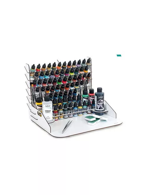 Vallejo munkaállomás – paint rack Vallejo 40x30cm